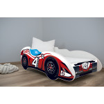 Detská auto posteľ Top Beds F1 140cm x 70cm - 4 SPEED